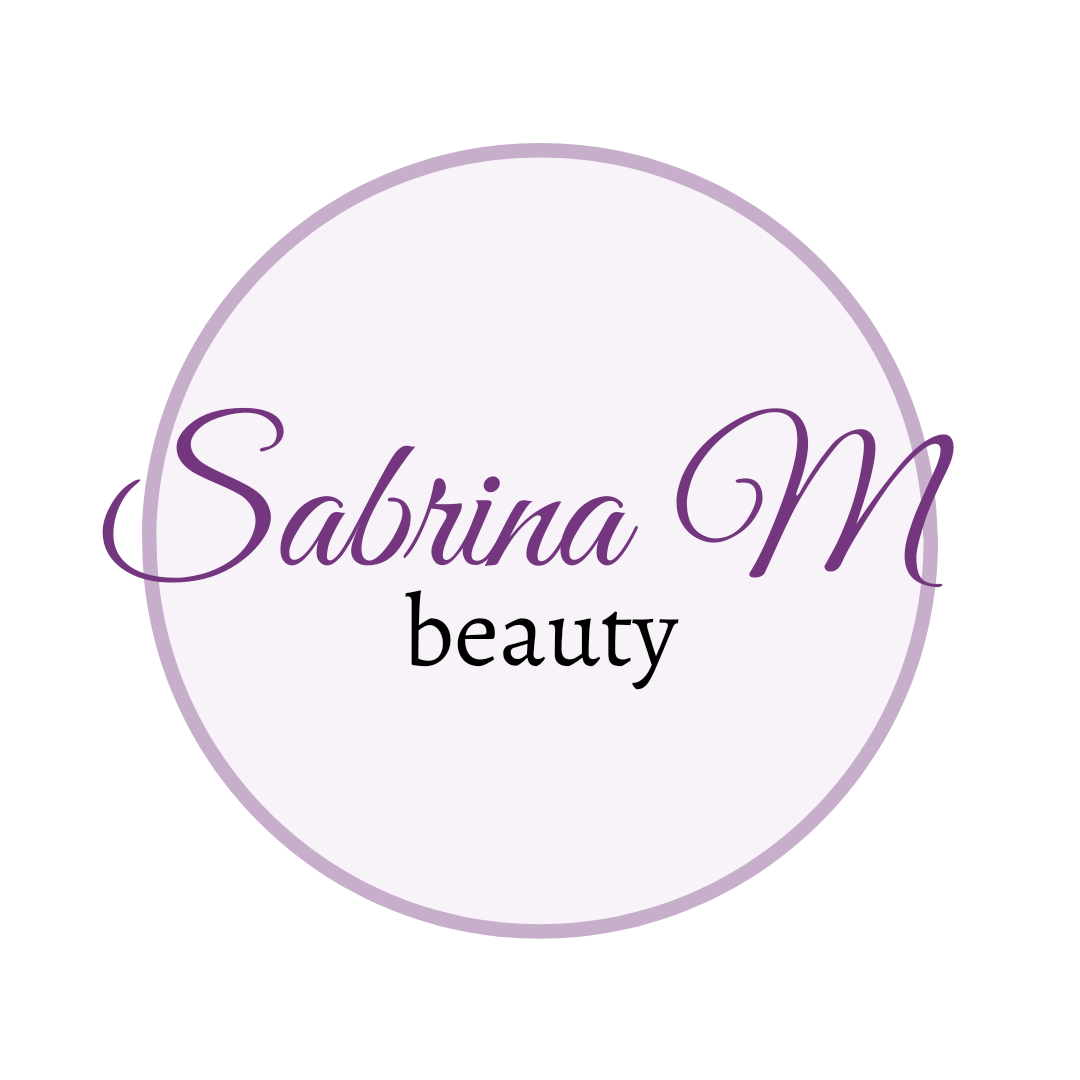 Beauty salon woman style logo m design Royalty Free Vector
